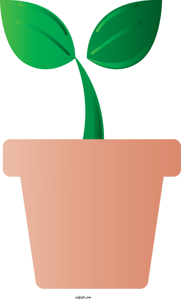Free Nature Flowerpot Leaf Green For Leaf Clipart Transparent Background