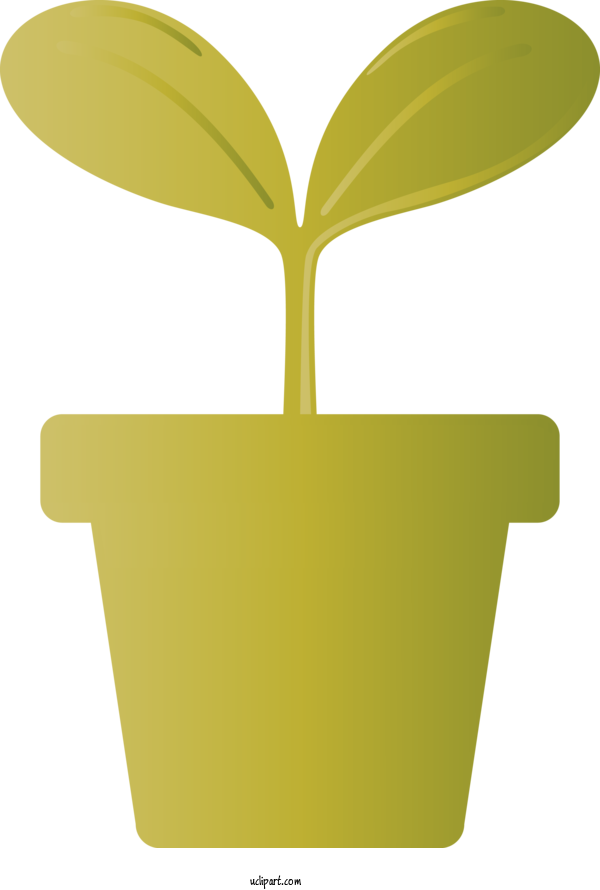 Free Nature Green Leaf Flowerpot For Leaf Clipart Transparent Background