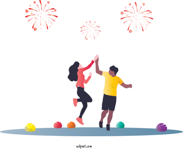 Free Holidays Recreation Playing Sports Play For New Year Clipart Transparent Background
