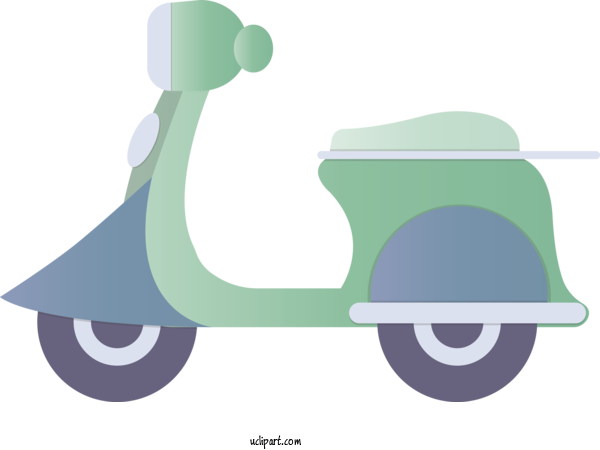 Free Transportation Transport Scooter Vehicle For Motorcycle Clipart Transparent Background