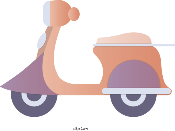 Free Transportation Transport Cartoon Vehicle For Motorcycle Clipart Transparent Background