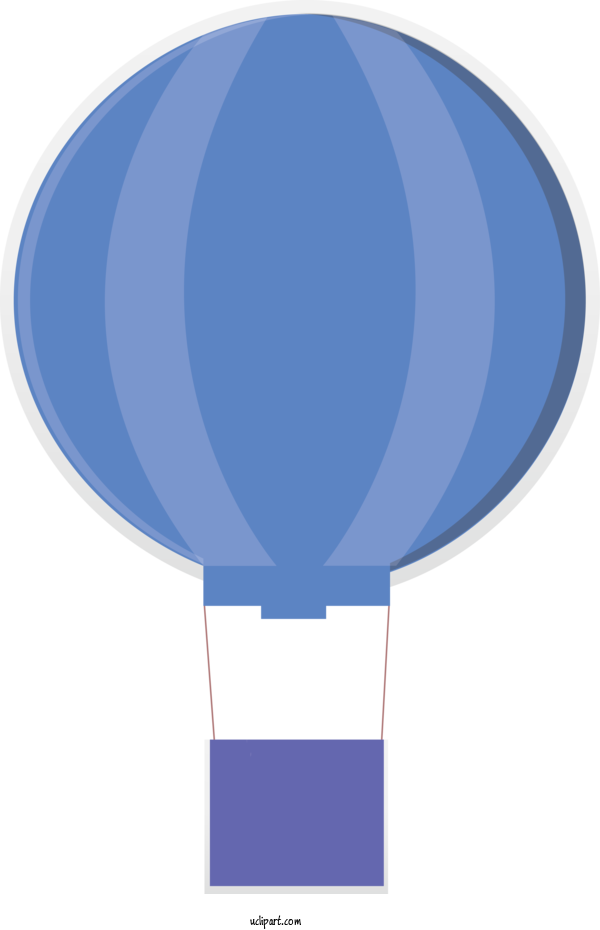 Free Transportation Blue Hot Air Balloon Azure For Hot Air Balloon Clipart Transparent Background
