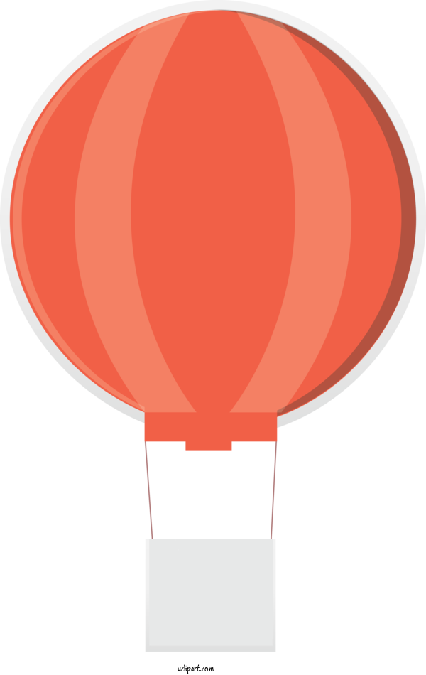 Free Transportation Hot Air Balloon Red Material Property For Hot Air Balloon Clipart Transparent Background
