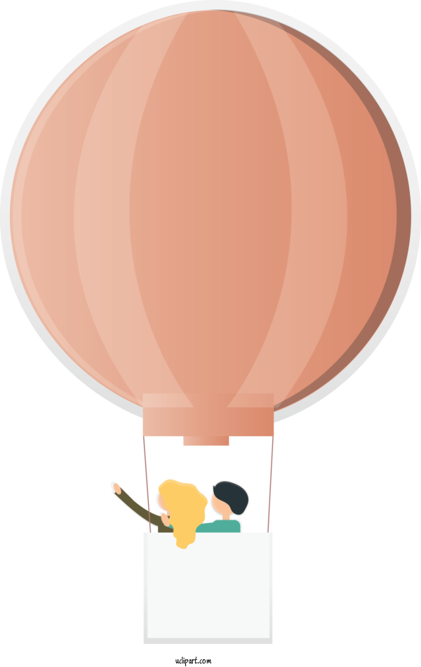Free Transportation Cartoon Hot Air Balloon Vehicle For Hot Air Balloon Clipart Transparent Background