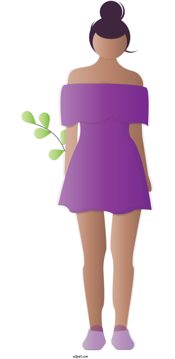 Free People Shoulder Clothing Purple For Girl Clipart Transparent Background