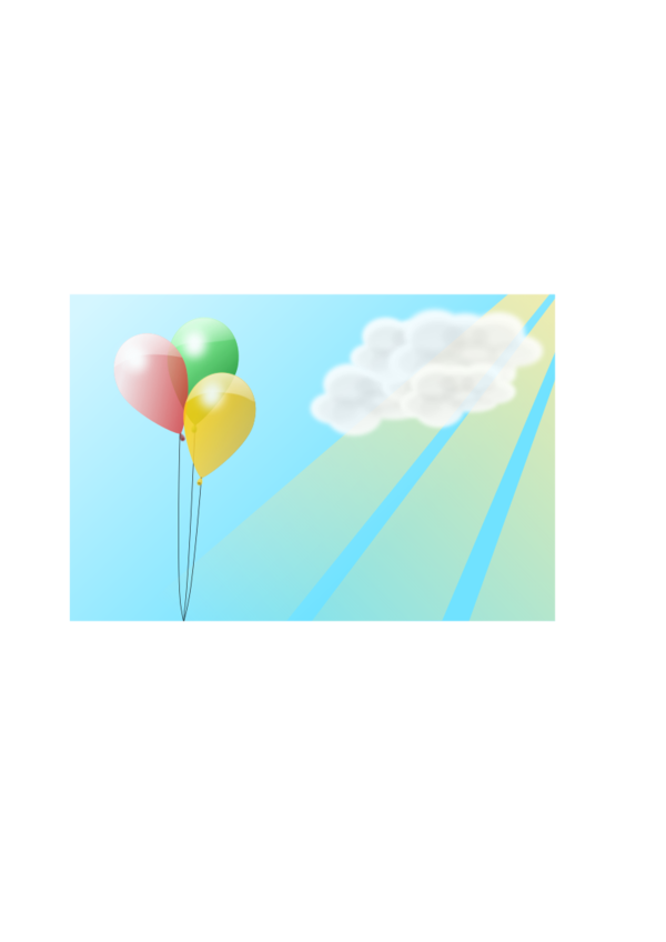 Free Hot Air Balloon Text Balloon Sky Clipart Clipart Transparent Background