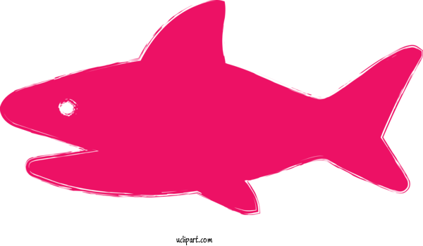 Free Animals Fish Fish Pink For Shark Clipart Transparent Background