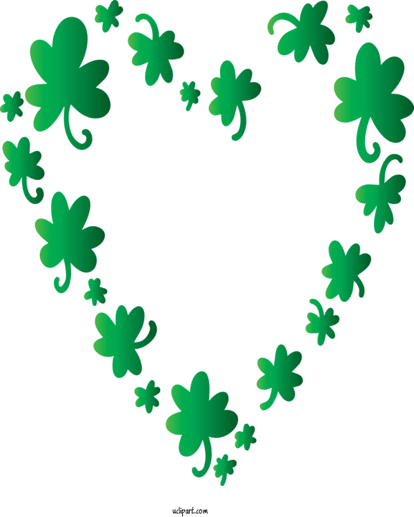 Free Holidays Leaf Green Plant For Saint Patricks Day Clipart Transparent Background