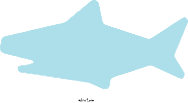 Free Animals Aqua Turquoise Fish For Shark Clipart Transparent Background