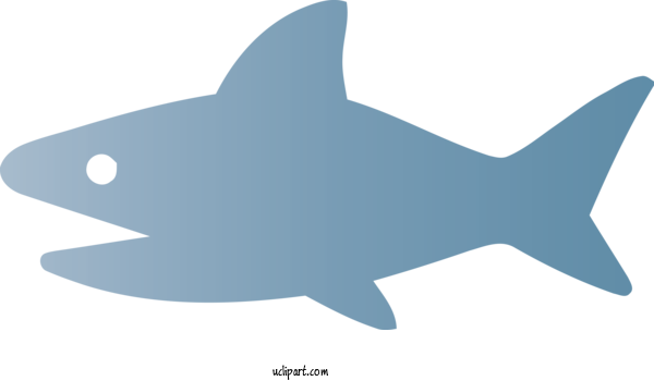 Free Animals Fish Fish Fin For Shark Clipart Transparent Background