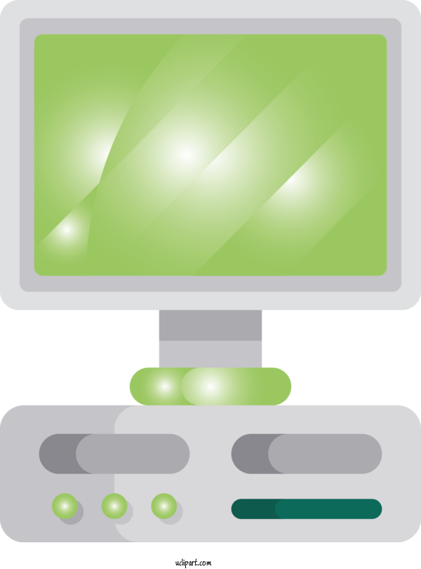 Free School Green Technology Icon For School Supplies Clipart Transparent Background