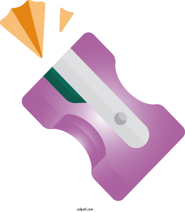 Free School Violet Purple Logo For School Supplies Clipart Transparent Background