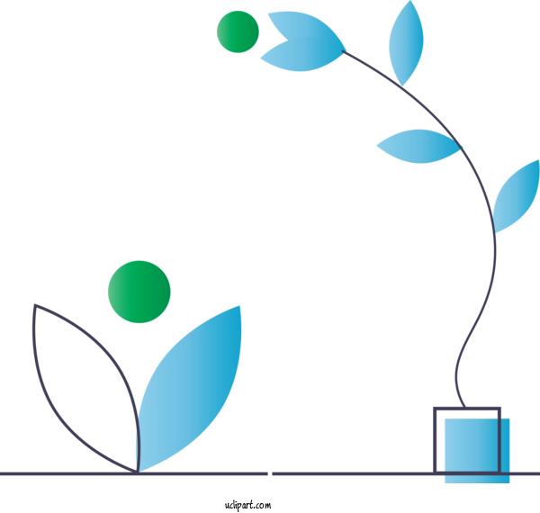 Free Nature Line Logo Diagram For Leaf Clipart Transparent Background