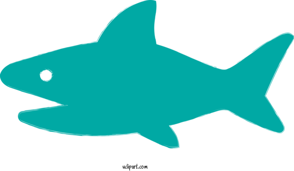 Free Animals Fish Fish Fin For Shark Clipart Transparent Background