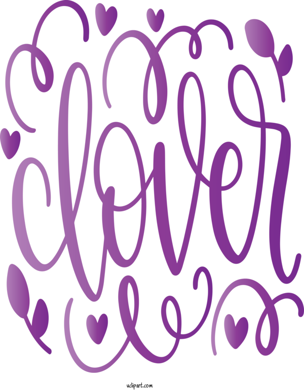 Free Holidays Text Purple Font For Saint Patricks Day Clipart Transparent Background