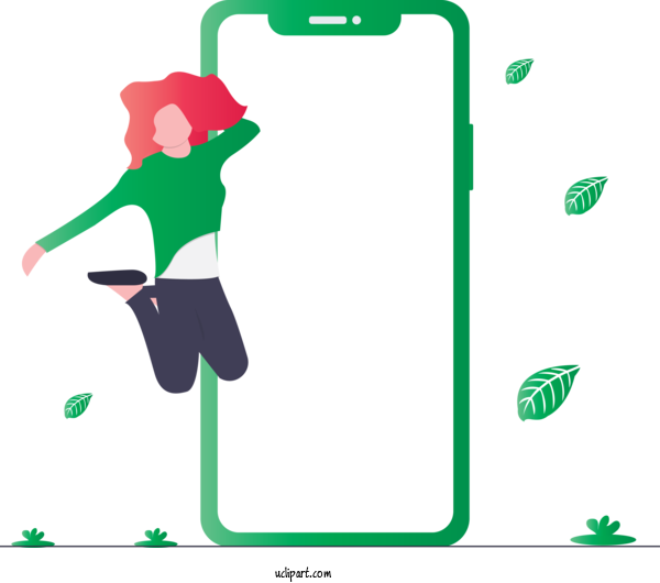 Free Business Mobile Phone Case Green Mobile Phone Accessories For Phone Clipart Transparent Background