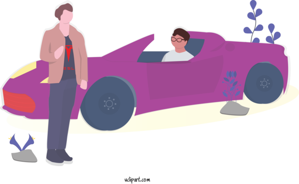 Free Transportation Cartoon Vehicle Car For Car Clipart Transparent Background