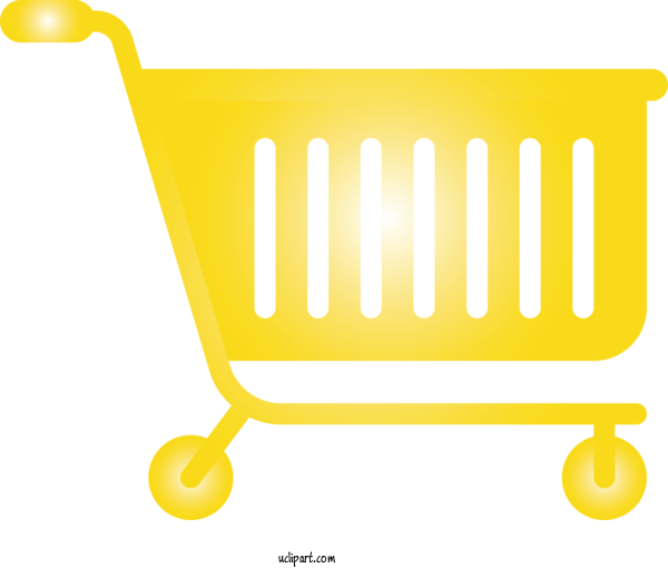 Free Activities Yellow Shopping Cart Cart For Shopping Clipart Transparent Background