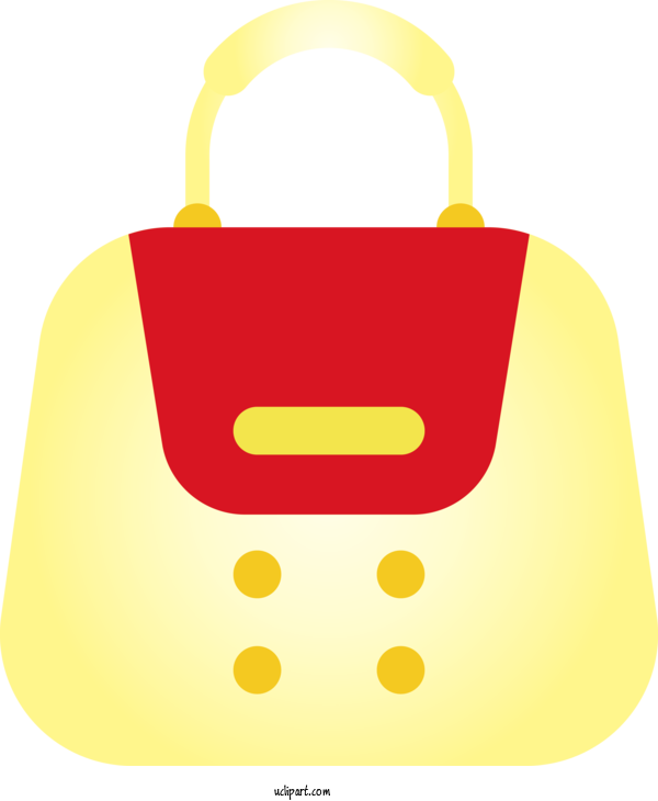 Free Activities Yellow Bag Handbag For Shopping Clipart Transparent Background