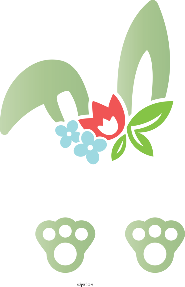Free Holidays Design Plant Logo For Easter Clipart Transparent Background