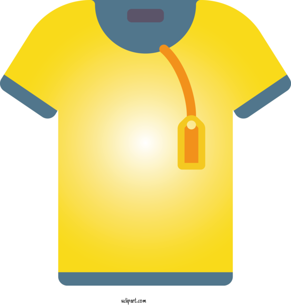 Free Activities T Shirt Yellow Clothing For Sales Clipart Transparent Background