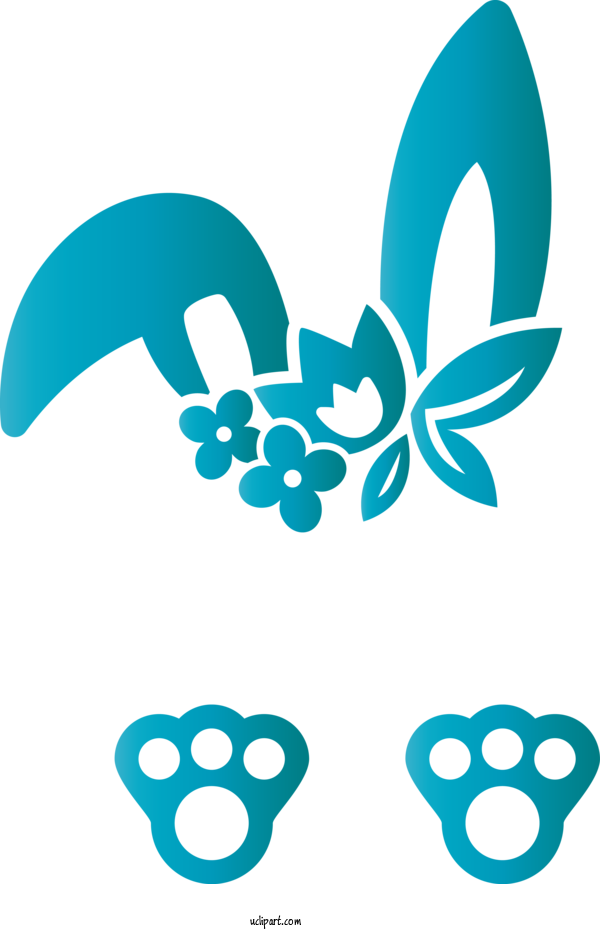 Free Holidays Aqua Turquoise Teal For Easter Clipart Transparent Background