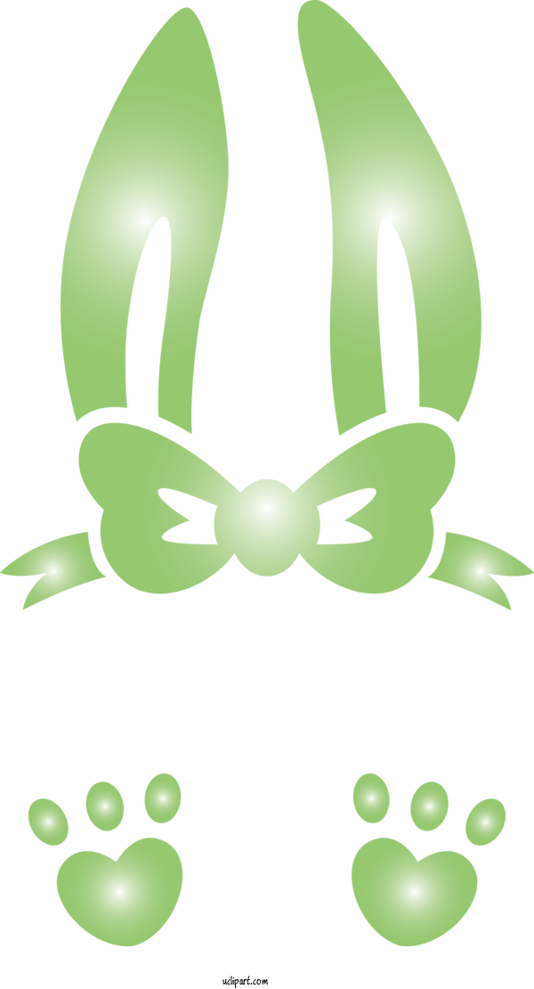 Free Holidays Green Plant Symbol For Easter Clipart Transparent Background