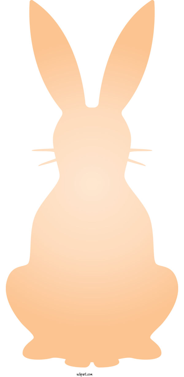 Free Holidays Rabbit Rabbits And Hares Neck For Easter Clipart Transparent Background
