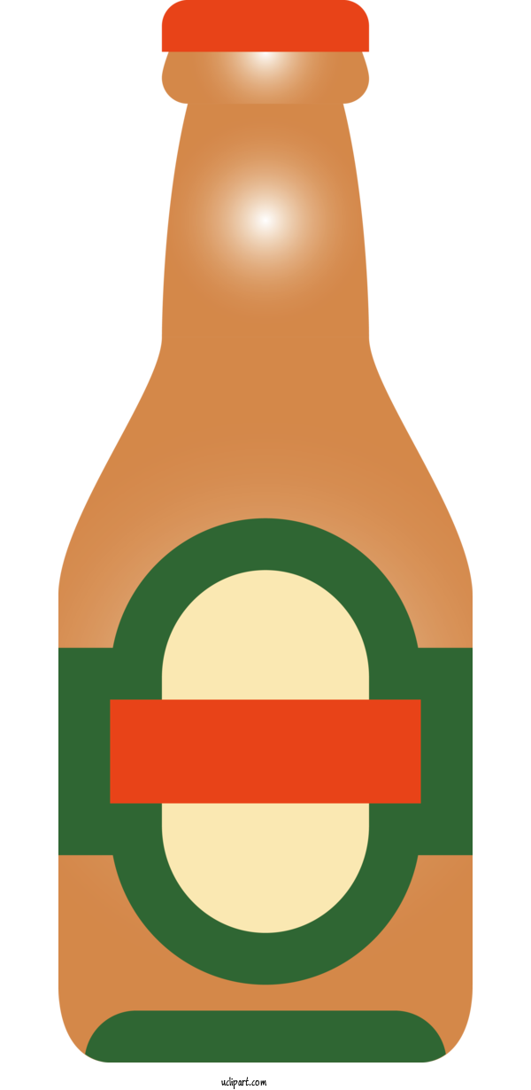 Free Drink Bottle Beer Bottle Glass Bottle For Beer Clipart Transparent Background