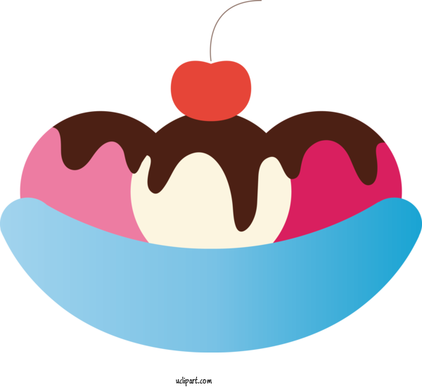 Free Food Logo Food Dessert For Ice Cream Clipart Transparent Background