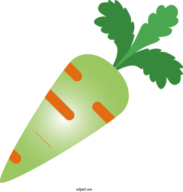 Free Food Carrot Leaf Vegetable For Vegetable Clipart Transparent Background