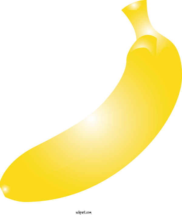 Free Food Banana Banana Family Yellow For Fruit Clipart Transparent Background