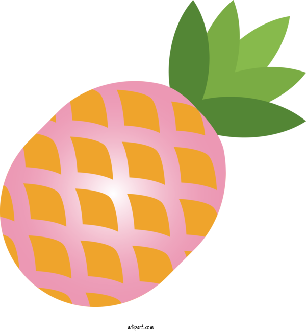 Free Food Pineapple Fruit Ananas For Fruit Clipart Transparent Background