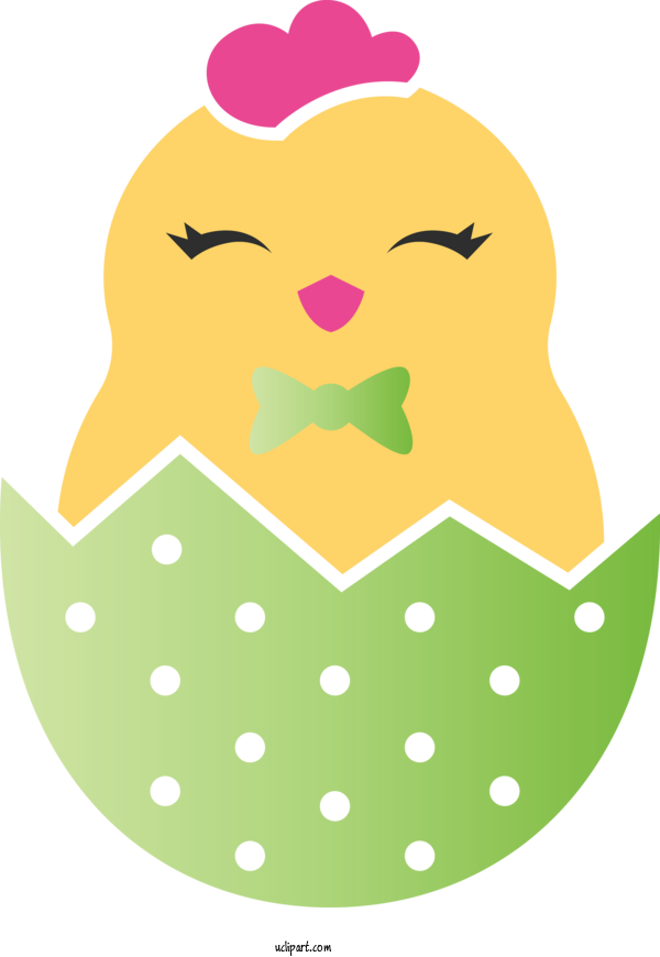 Free Holidays Polka Dot Design Smile For Easter Clipart Transparent Background