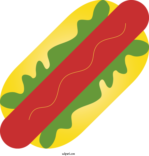 Free Food Fast Food Hot Dog Hot Dog Bun For Hot Dog Clipart Transparent Background