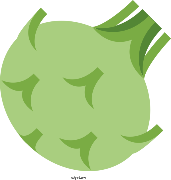 Free Food Green Leaf Plant For Vegetable Clipart Transparent Background