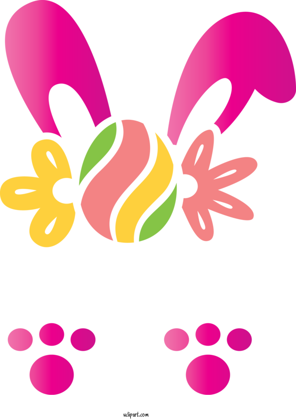 Free Holidays Pink Design Magenta For Easter Clipart Transparent Background
