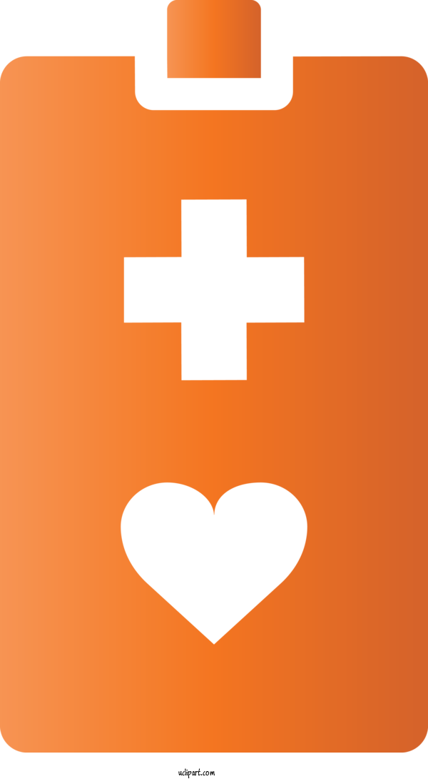Free Medical Orange Symbol Font For Medical Equipment Clipart Transparent Background