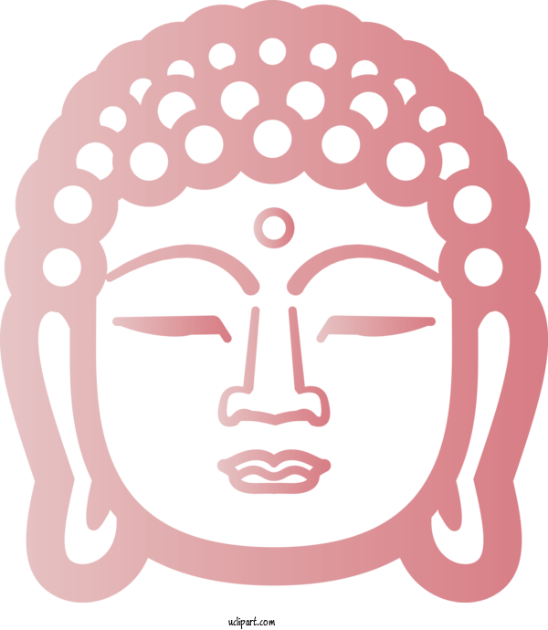 Free Religion Face Head Cheek For Buddhist Clipart Transparent Background