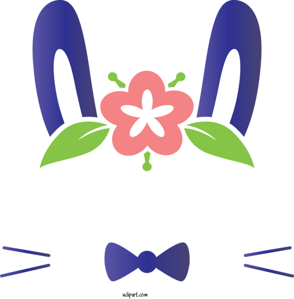 Free Holidays Bow Tie Ribbon Logo For Easter Clipart Transparent Background