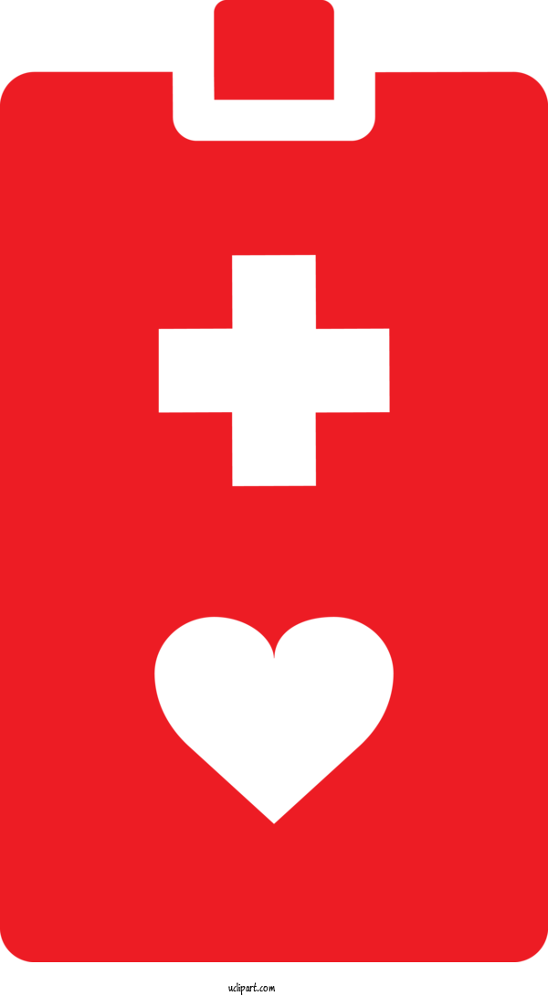 Free Medical Red Heart Symbol For Medical Equipment Clipart Transparent Background