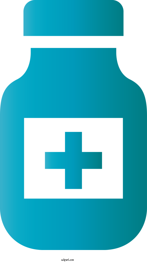 Free Medical Turquoise Aqua Line For Medical Equipment Clipart Transparent Background