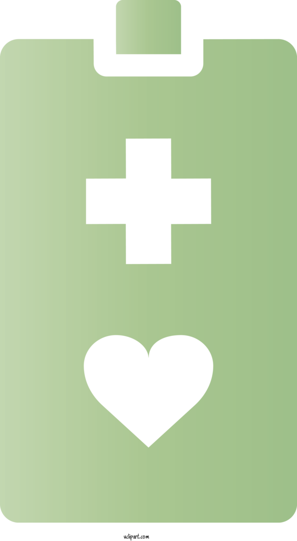 Free Medical Green Heart Font For Medical Equipment Clipart Transparent Background