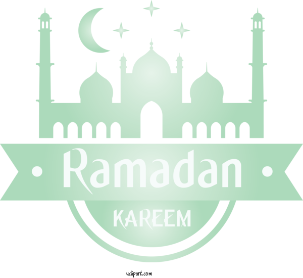 Free Holidays Landmark Logo Mosque For Ramadan Clipart Transparent Background