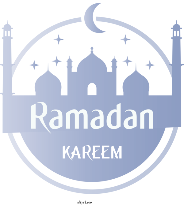Free Holidays Logo City For Ramadan Clipart Transparent Background
