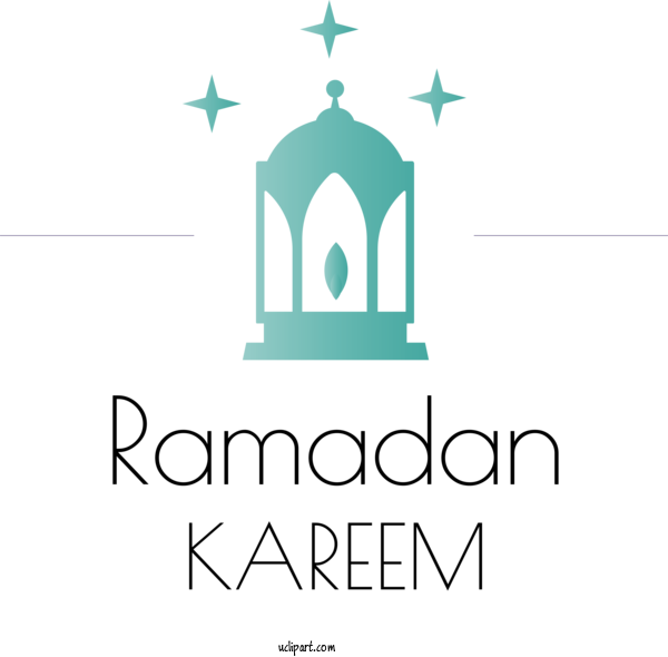 Free Holidays Logo Font Line For Ramadan Clipart Transparent Background