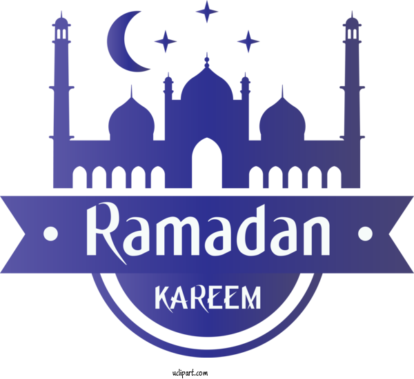 Free Holidays Logo Landmark Mosque For Ramadan Clipart Transparent Background