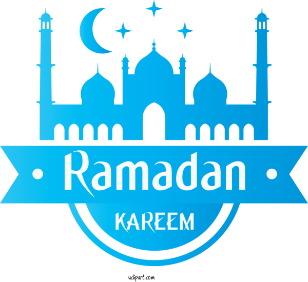 Free Holidays Logo Landmark Mosque For Ramadan Clipart Transparent Background