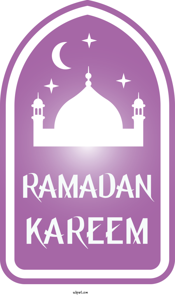 Free Holidays Purple Pink Violet For Ramadan Clipart Transparent Background