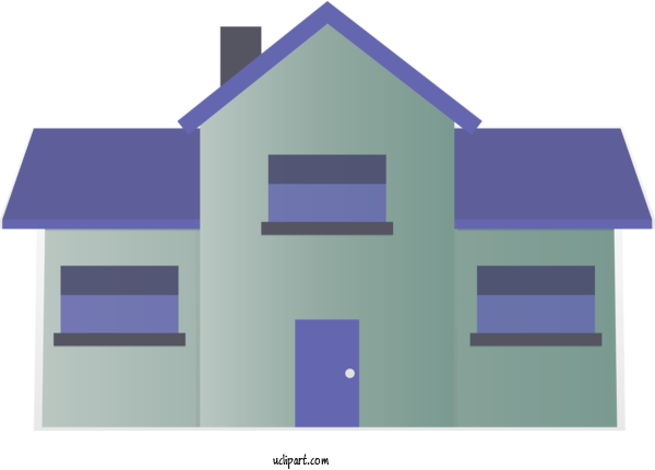 Free Buildings Violet Property Purple For House Clipart Transparent Background